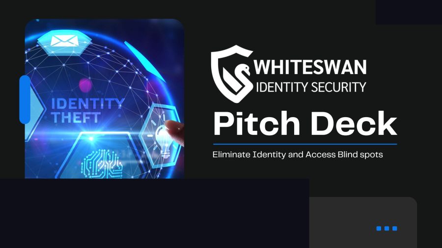 Pitch deck cover slide produced by the Avvale document engine